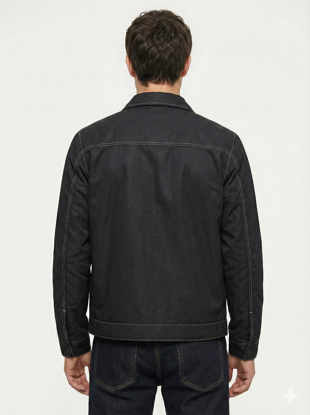 LODSMAK Men’s Classic Black Lightweight Jacket