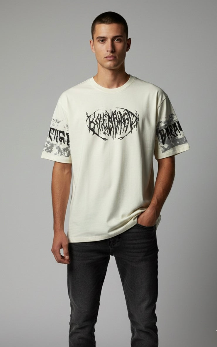 Balenciaga Graffiti Oversized Tee