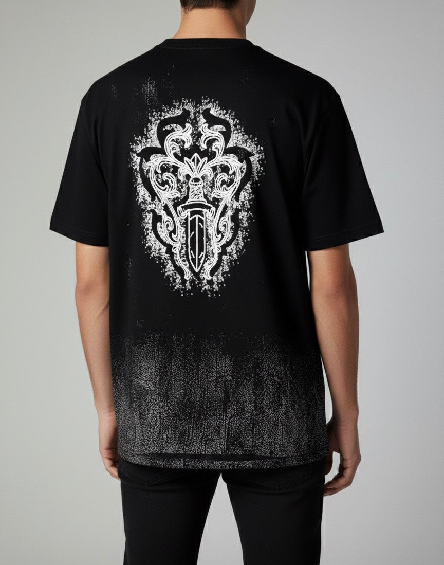 Chrome Sword Oversized Tee