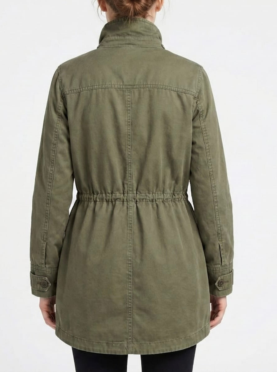 Olive Green Women’s Utility Jacket
